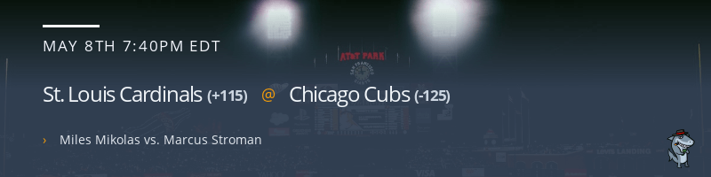 St. Louis Cardinals @ Chicago Cubs - May 8, 2023