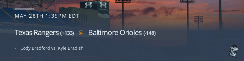 Texas Rangers @ Baltimore Orioles - May 28, 2023