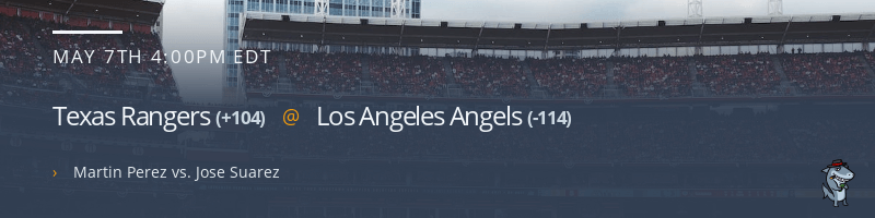 Texas Rangers @ Los Angeles Angels - May 7, 2023