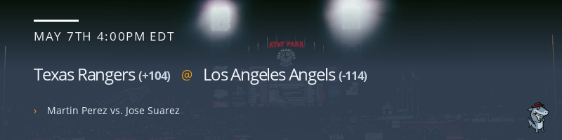 Texas Rangers @ Los Angeles Angels - May 7, 2023