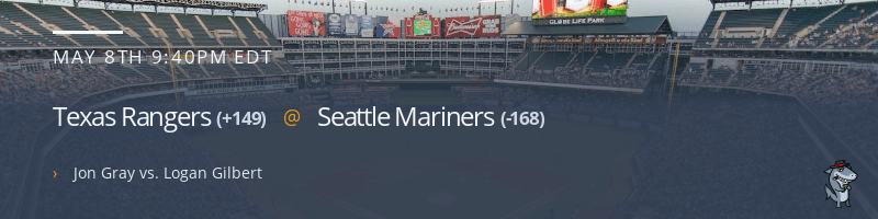 Texas Rangers @ Seattle Mariners - May 8, 2023