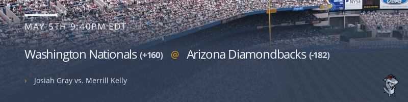 Washington Nationals @ Arizona Diamondbacks - May 5, 2023