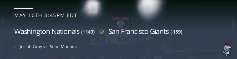 Washington Nationals @ San Francisco Giants - May 10, 2023