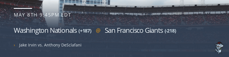 Washington Nationals @ San Francisco Giants - May 8, 2023