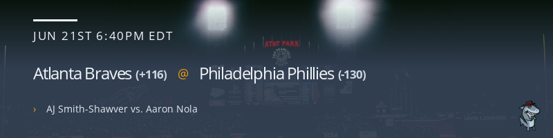 Atlanta Braves @ Philadelphia Phillies - June 21, 2023