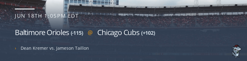 Baltimore Orioles @ Chicago Cubs - June 18, 2023