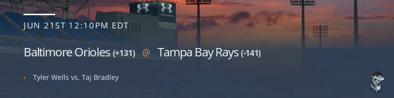 Baltimore Orioles @ Tampa Bay Rays - June 21, 2023