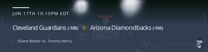 Cleveland Guardians @ Arizona Diamondbacks - June 17, 2023