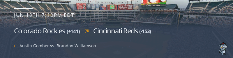 Colorado Rockies @ Cincinnati Reds - June 19, 2023