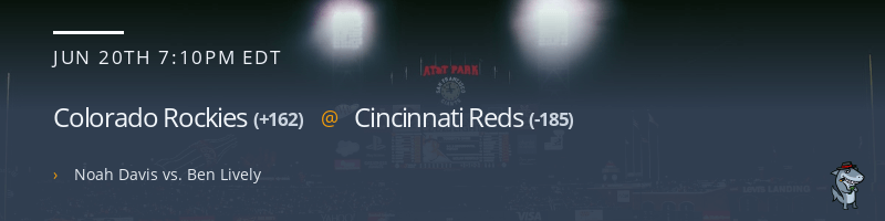 Colorado Rockies @ Cincinnati Reds - June 20, 2023