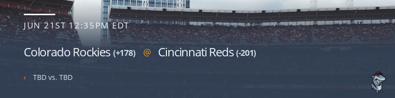 Colorado Rockies @ Cincinnati Reds - June 21, 2023