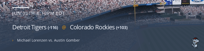 Detroit Tigers @ Colorado Rockies - June 30, 2023