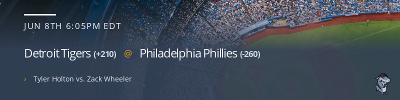 Detroit Tigers @ Philadelphia Phillies - June 8, 2023