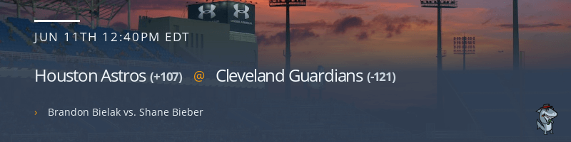 Houston Astros @ Cleveland Guardians - June 11, 2023