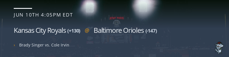 Kansas City Royals @ Baltimore Orioles - June 10, 2023