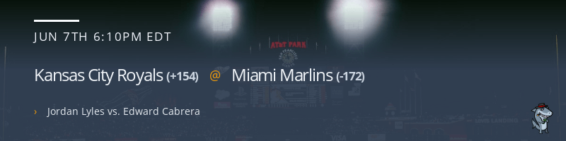Kansas City Royals @ Miami Marlins - June 7, 2023
