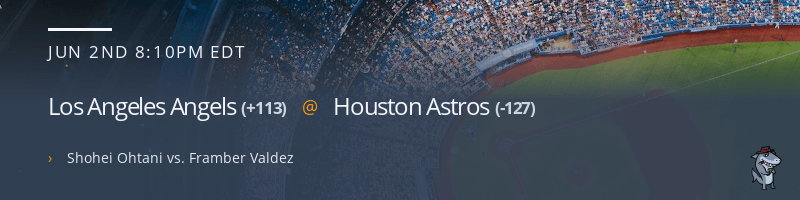 Los Angeles Angels @ Houston Astros - June 2, 2023