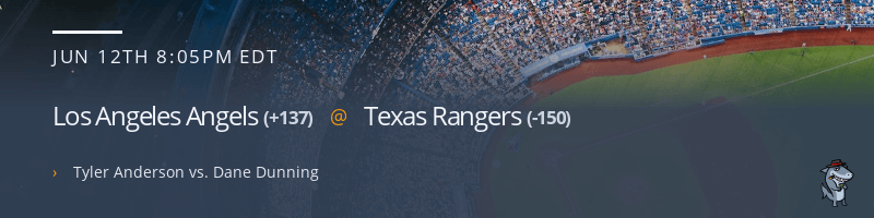 Los Angeles Angels @ Texas Rangers - June 12, 2023