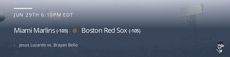 Miami Marlins @ Boston Red Sox - June 29, 2023