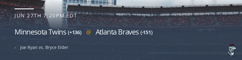 Minnesota Twins @ Atlanta Braves - June 27, 2023