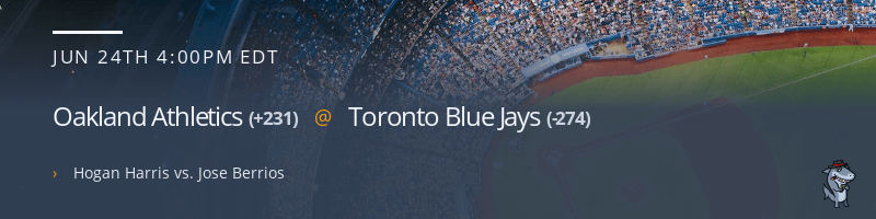 Oakland Athletics @ Toronto Blue Jays - June 24, 2023