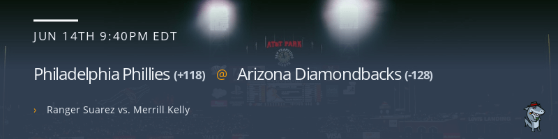 Philadelphia Phillies @ Arizona Diamondbacks - June 14, 2023