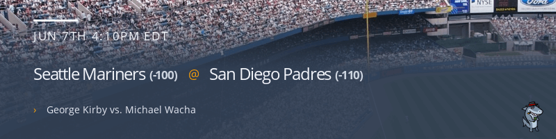 Seattle Mariners @ San Diego Padres - June 7, 2023