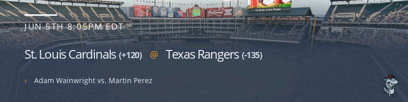 St. Louis Cardinals @ Texas Rangers - June 5, 2023