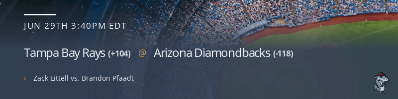 Tampa Bay Rays @ Arizona Diamondbacks - June 29, 2023