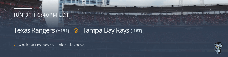Texas Rangers @ Tampa Bay Rays - June 9, 2023