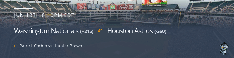 Washington Nationals @ Houston Astros - June 13, 2023