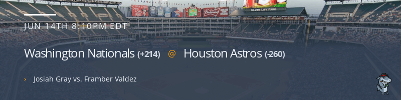 Washington Nationals @ Houston Astros - June 14, 2023