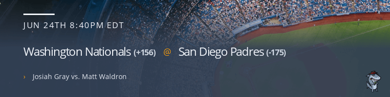 Washington Nationals @ San Diego Padres - June 24, 2023