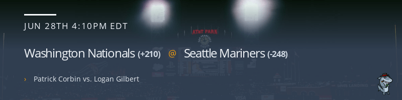 Washington Nationals @ Seattle Mariners - June 28, 2023