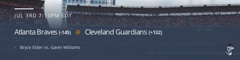 Atlanta Braves @ Cleveland Guardians - July 3, 2023