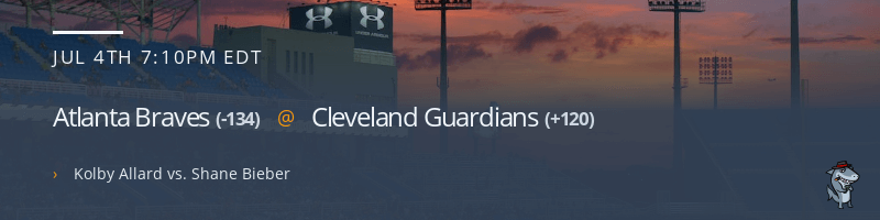 Atlanta Braves @ Cleveland Guardians - July 4, 2023