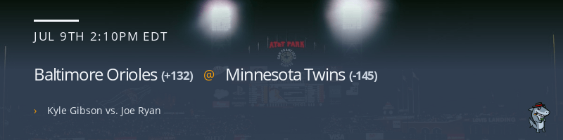 Baltimore Orioles @ Minnesota Twins - July 9, 2023