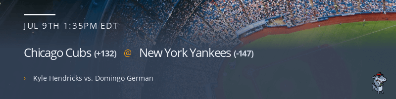 Chicago Cubs @ New York Yankees - July 9, 2023