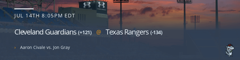 Cleveland Guardians @ Texas Rangers - July 14, 2023