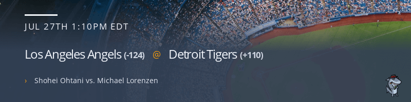 Los Angeles Angels @ Detroit Tigers - July 27, 2023