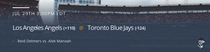 Los Angeles Angels @ Toronto Blue Jays - July 29, 2023