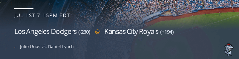 Los Angeles Dodgers @ Kansas City Royals - July 1, 2023