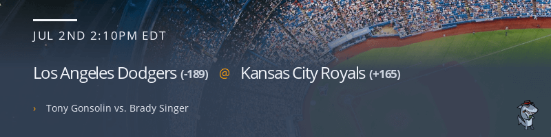 Los Angeles Dodgers @ Kansas City Royals - July 2, 2023