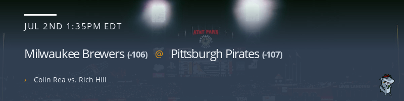 Milwaukee Brewers @ Pittsburgh Pirates - July 2, 2023