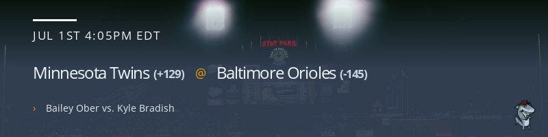 Minnesota Twins @ Baltimore Orioles - July 1, 2023