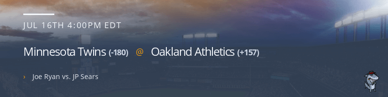 Minnesota Twins @ Oakland Athletics - July 16, 2023