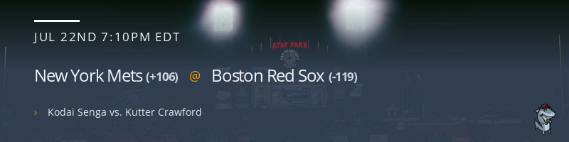 New York Mets @ Boston Red Sox - July 22, 2023