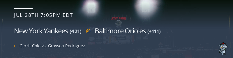 New York Yankees @ Baltimore Orioles - July 28, 2023
