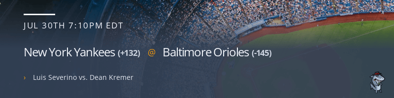 New York Yankees @ Baltimore Orioles - July 30, 2023