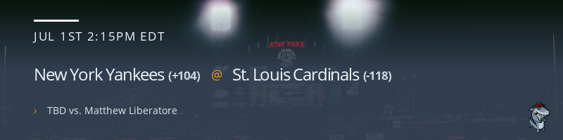 New York Yankees @ St. Louis Cardinals - July 1, 2023